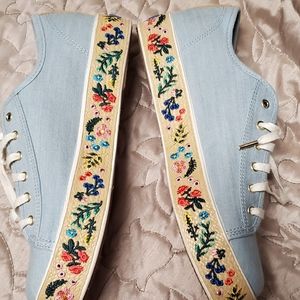 Keds Rifle Paper Co. Triple kick Rosalie embroider